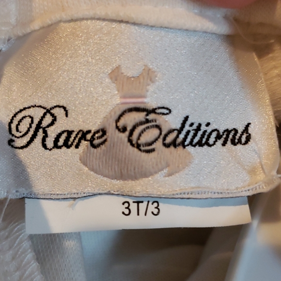 Rare Editions 2pc Green Corduroy Butterfly Dress - Picture 6 of 6